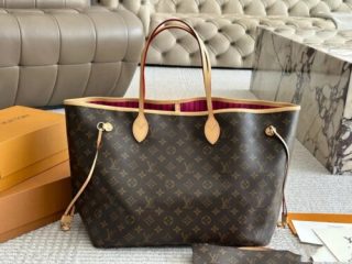Click to view full screen Louis Vuitton M41180 Neverfull GM Shoulder Bag Monogram Canvas photo review